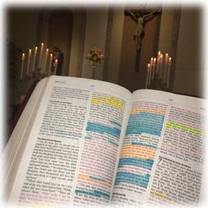 Scripture Eucharistic Adoration